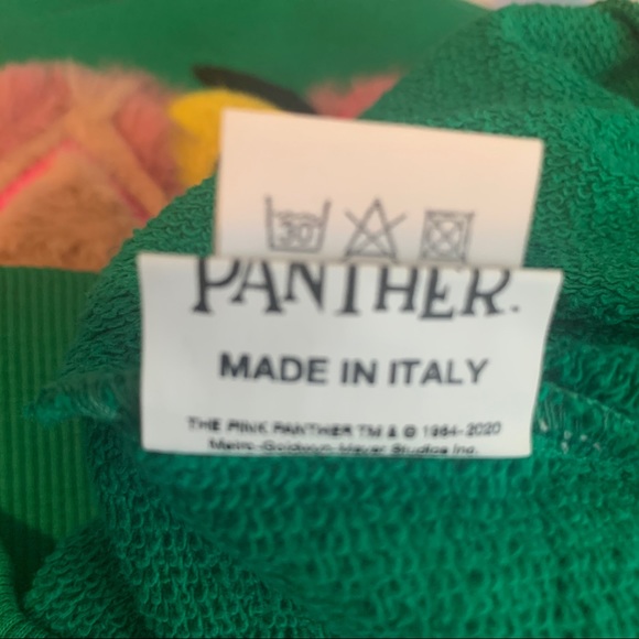 LC23 Pink Panther faux fur sweatshirt used - Picture 4 of 6